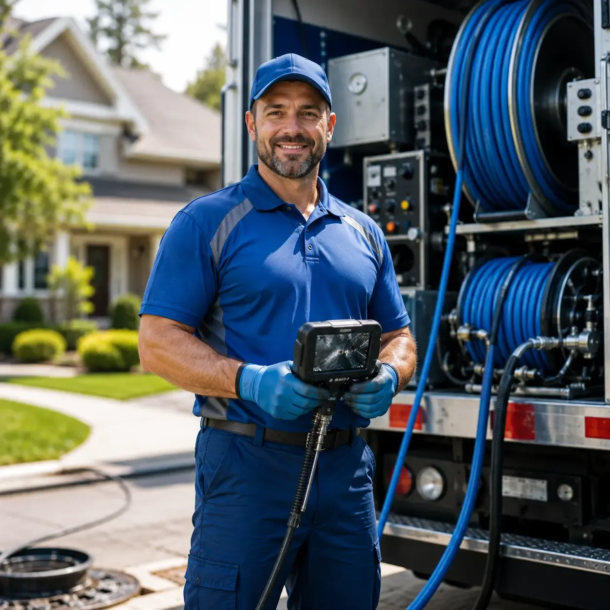Local outdoor drain cleaning specialists in Saint Libory, IL